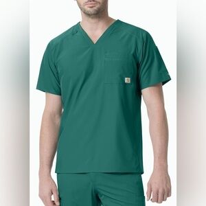 Carhartt Liberty Slim Fit V-Neck Scrub Top Physician Workwear Nurse Workwear 2XL